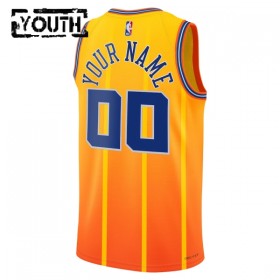 Camiseta Niños Charlotte Hornets Personalizadas 2025-26 Jordan City Edition Oro Swingman
